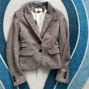 H&M Herringbone Blazer Size 2